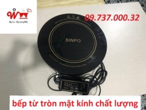 bếp từ tròn mặt kính chất lượng