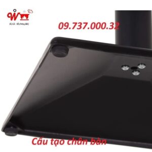 cấu tạo của chân bàn kiểu vuông
