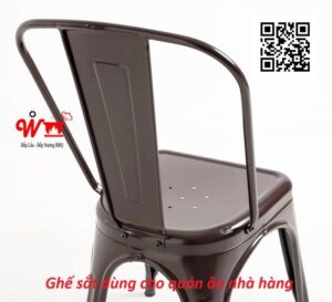 ghế sắt dùng cho hàng quán