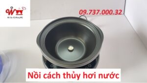 nồi cách thủy hơi nước