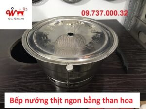 bếp nướng thịt ngon bằng than hoa
