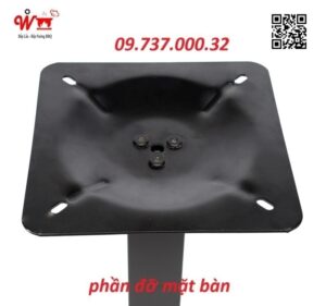 phần đỡ mặt bàn của chân bàn