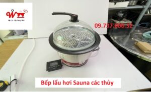 bếp lẩu hơi sauna cách thủy