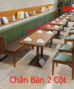 Chân bàn 2 cột