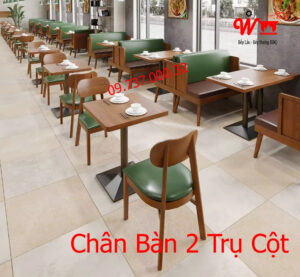 Chân bàn 2 trụ cột