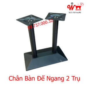Chân bàn đế ngang 2 trụ