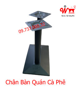 Chân bàn quán cà phê