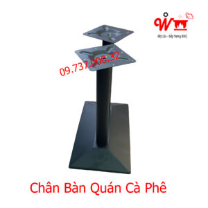 Chân bàn quán cà phê