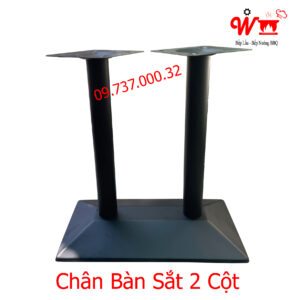 Chân bàn sắt 2 cột