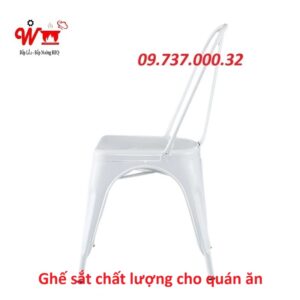 ghế sắt chất lượng cho quán ăn