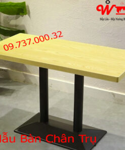 Mẫu chân bàn trụ