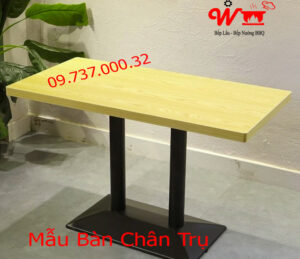 Mẫu chân bàn trụ
