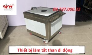 thiết bị làm tắt than di động