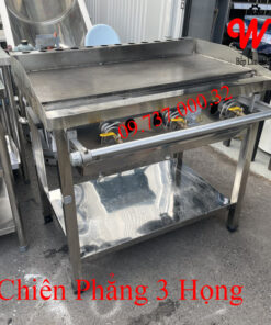 Bếp chiên phẳng 3 họng