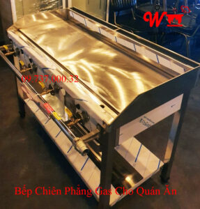 Bếp chiên phẳng Gas cho quán ăn