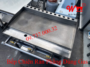 Bếp chiên rán phẳng dùng Gas
