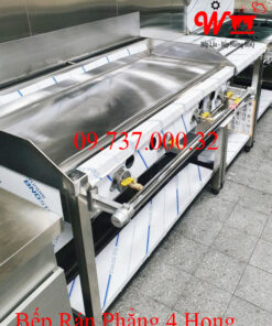 Bếp rán phẳng 4 họng