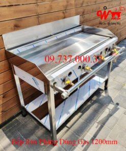 Bếp rán phẳng dùng gas 1200mm