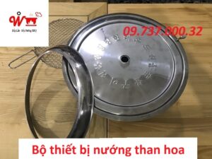 bộ thiết bị nướng than hoa