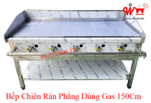 Bếp chiên rán phẳng dùng Gas 150Cm