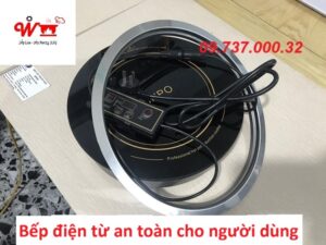 bếp điện từ an toàn cho người dùng