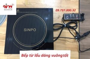 bếp nấu lẩu vuông điện từ tốt