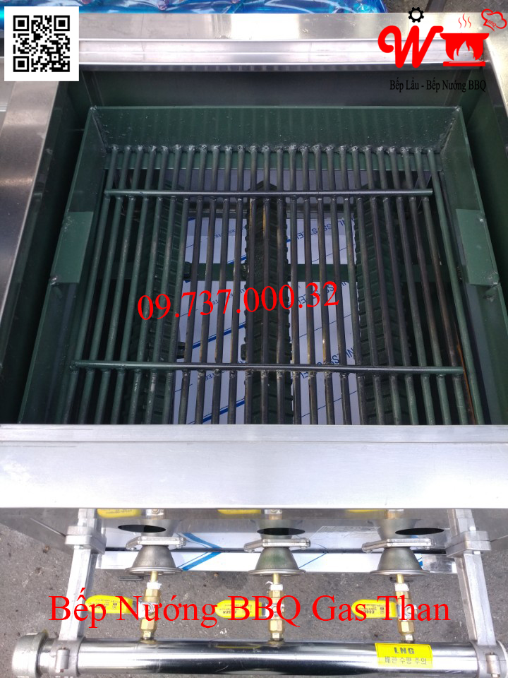 Bếp nướng BBQ Gas Than