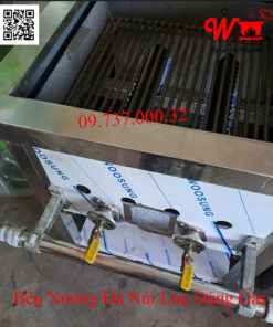 Bếp nướng Đá núi lửa dùng Gas