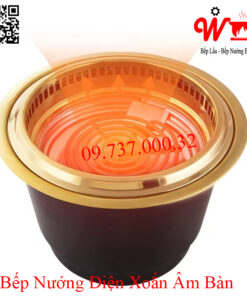 Bếp nướng điện xoắn âm bàn