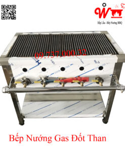 Bếp nướng Gas đốt Than