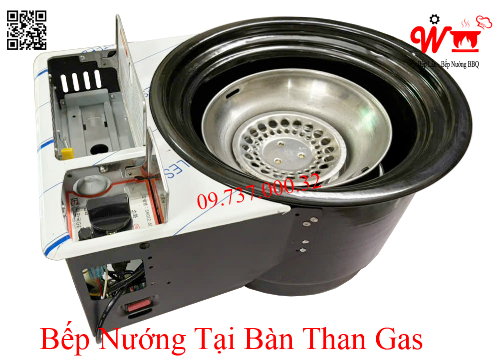 Bếp nướng tại bàn Than Gas