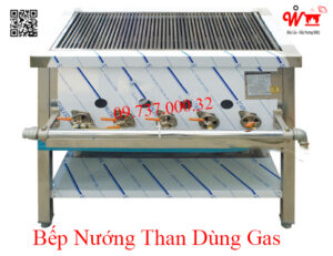 Bếp nướng than dùng gas