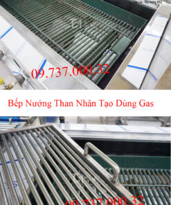 Bếp nướng than nhân tạo dùng Gas