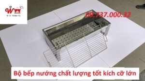 bộ bếp nướng chất lượng tốt kích cỡ lớn