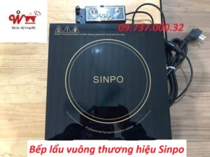 bếp lẩu vuông thương hiệu Sinpo