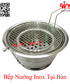 Bếp nướng inox tại bàn