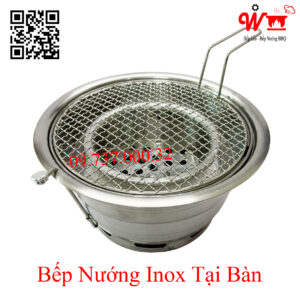 Bếp nướng inox tại bàn