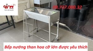 bếp nướng than hoa cỡ lớn được yêu thích