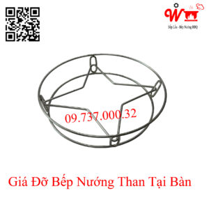 Giá đỡ bếp nướng than tại bàn