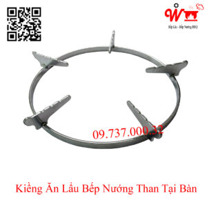 Kiềng ăn lẩu bếp nướng than tại bàn
