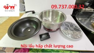 nồi lẩu từ hấp chất lượng cao